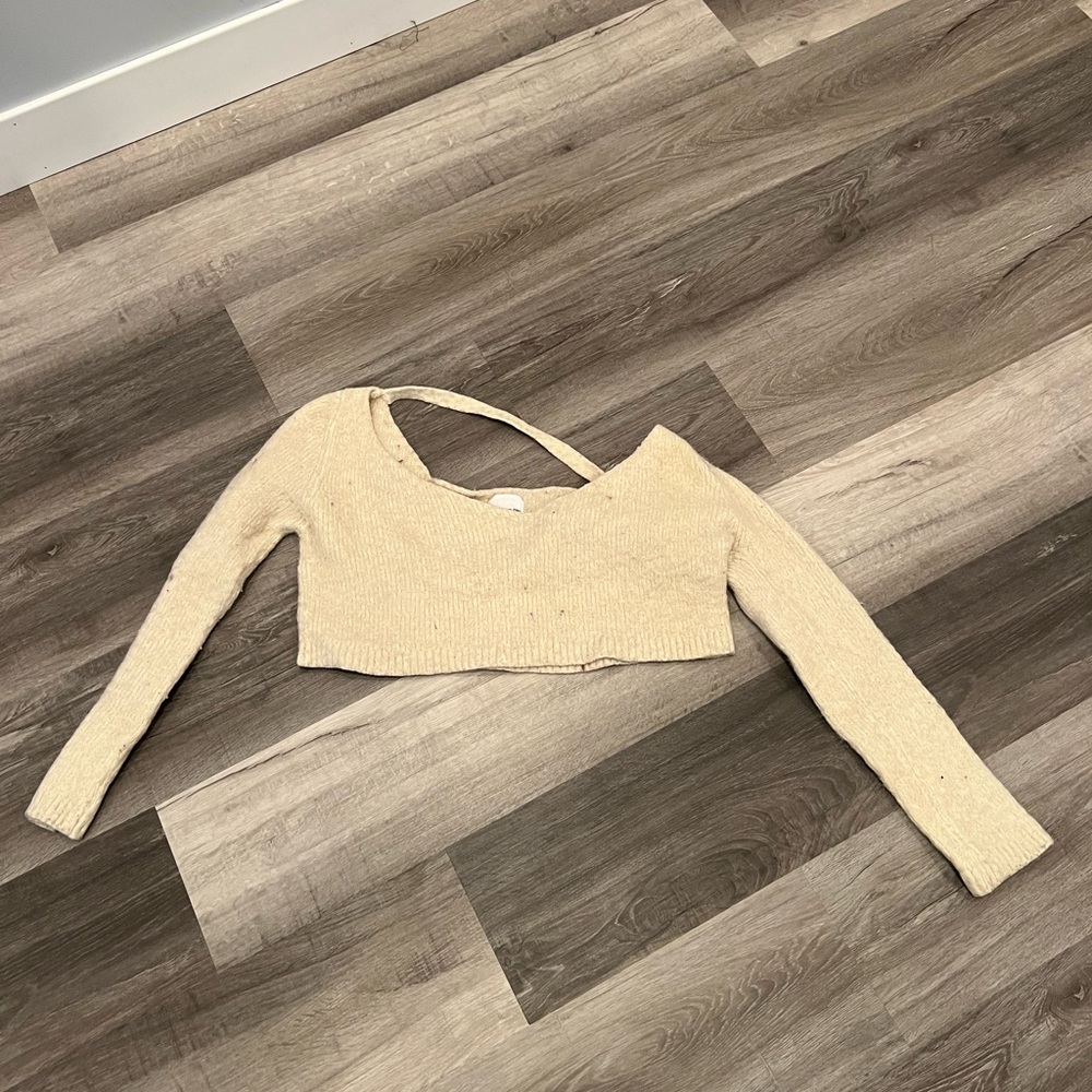Off the shoulder crop top